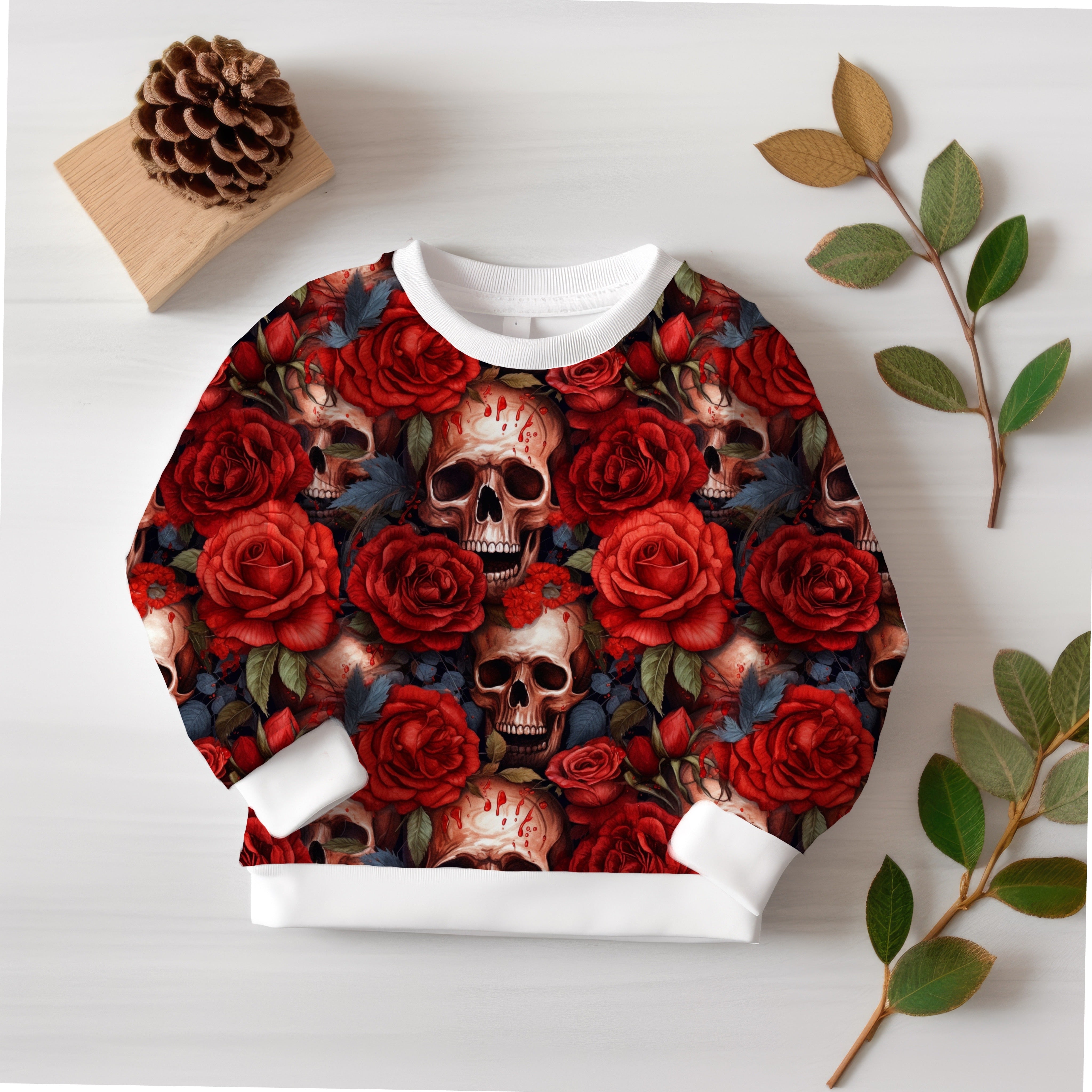 Rote Rosen 2.0 Totenkopf Halloween